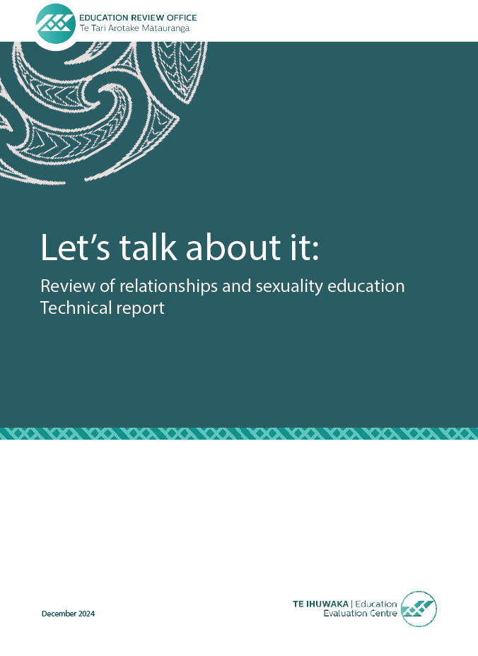 Technical report: Review of relationships and sexuality education