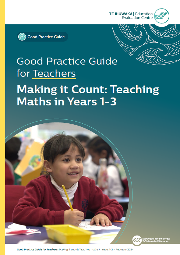 Teaching Maths in Years 1-3: Good practice guide for teachers