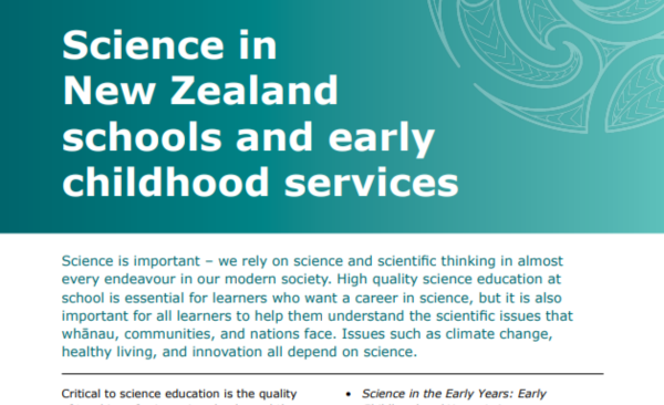 Summary Science Ece And Schools